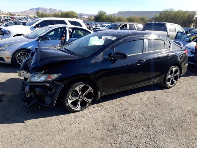 2HGFB6E56EH701335 - 2014 HONDA CIVIC SI BLACK photo 1