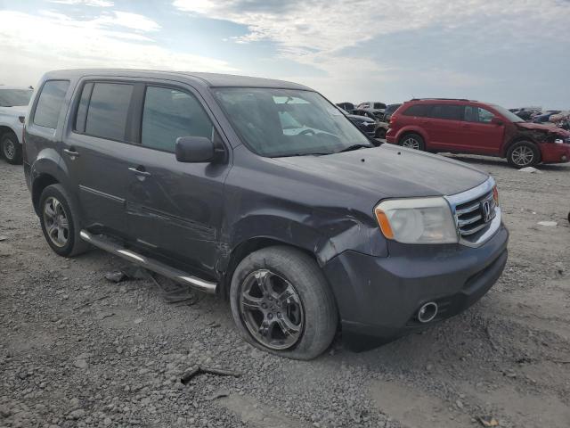 5FNYF3H47EB004792 - 2014 HONDA PILOT EX GRAY photo 4