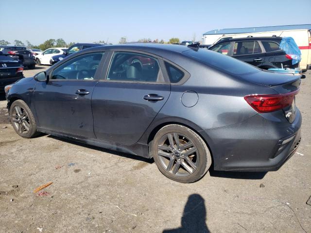 3KPF34AD8ME289247 - 2021 KIA FORTE GT LINE GRAY photo 2