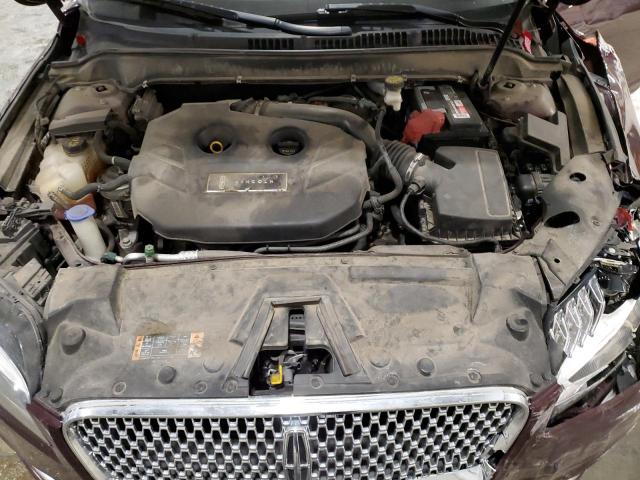 3LN6L5E95HR649760 - 2017 LINCOLN MKZ RESERVE მუქწითელი ფოტო 11