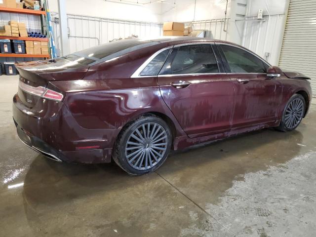 3LN6L5E95HR649760 - 2017 LINCOLN MKZ RESERVE მუქწითელი ფოტო 3