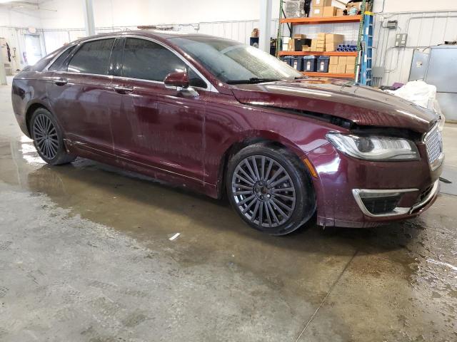 3LN6L5E95HR649760 - 2017 LINCOLN MKZ RESERVE მუქწითელი ფოტო 4
