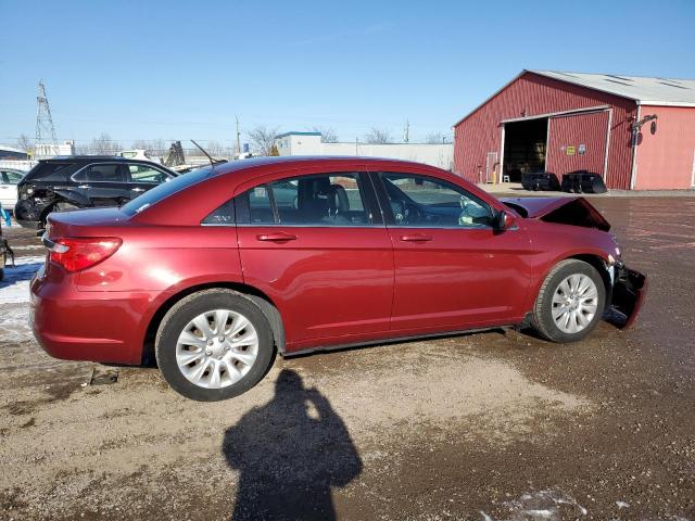 1C3CCBAB1DN667575 - 2013 CHRYSLER 200 LX RED photo 3