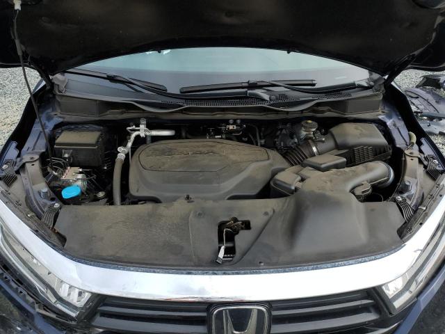 5FNRL6H93MB014311 - 2021 HONDA ODYSSEY ELITE Azul foto 12