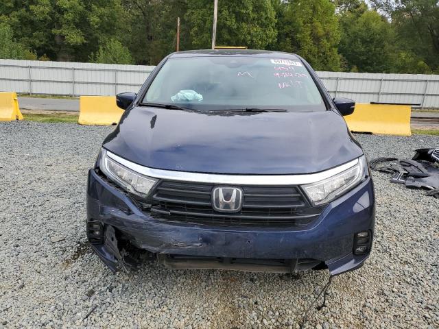 5FNRL6H93MB014311 - 2021 HONDA ODYSSEY ELITE Azul foto 5
