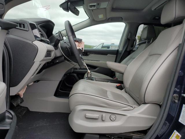 5FNRL6H93MB014311 - 2021 HONDA ODYSSEY ELITE Azul foto 7