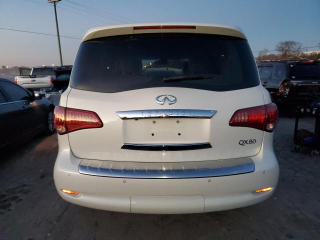 JN8AZ2NE6F9080049 - 2015 INFINITI QX80 WHITE photo 6