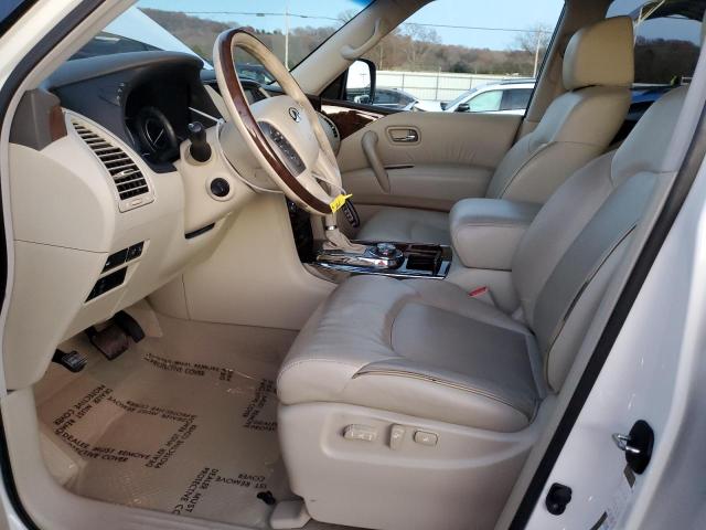 JN8AZ2NE6F9080049 - 2015 INFINITI QX80 WHITE photo 7