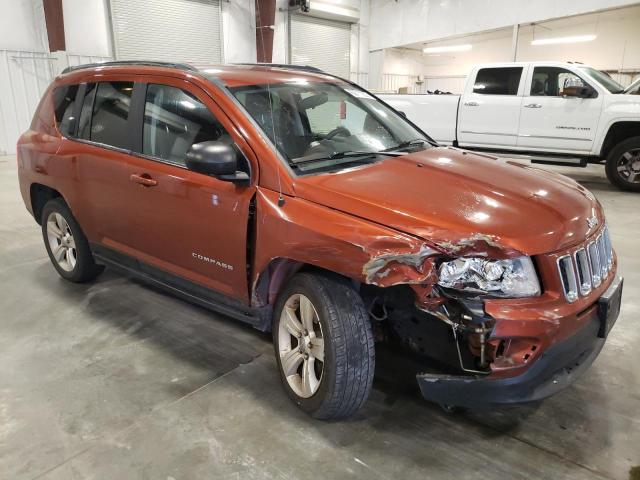 1C4NJDBB4CD676134 - 2012 JEEP COMPASS SPORT ORANGE photo 4