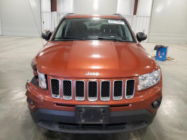 1C4NJDBB4CD676134 - 2012 JEEP COMPASS SPORT ORANGE photo 5