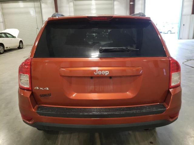 1C4NJDBB4CD676134 - 2012 JEEP COMPASS SPORT ORANGE photo 6