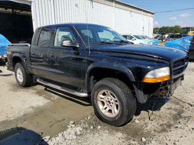 1D7HG38X03S226278 - 2003 DODGE DAKOTA QUAD SPORT BLACK photo 4