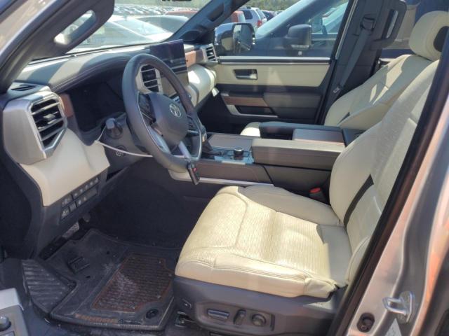 5TFMC5AB3NX001163 - 2022 TOYOTA TUNDRA CREWMAX PLATINUM ვერცხლისფერი ფოტო 7