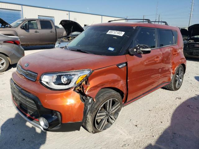 KNDJX3AA0J7586281 - 2018 KIA SOUL ! ORANGE photo 1