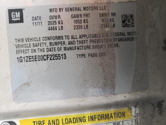 1G1ZE5E00CF225513 - 2012 CHEVROLET MALIBU LTZ ბეჟი ფოტო 12