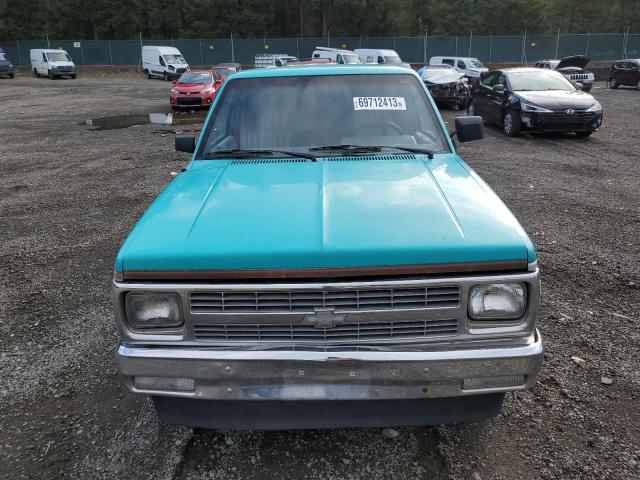 1GCCS14Z4N2142515 - 1992 CHEVROLET S TRUCK S10 BLUE photo 5