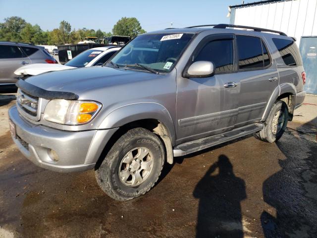 5TDBT48A11S000544 - 2001 TOYOTA SEQUOIA LIMITED GRAY photo 1