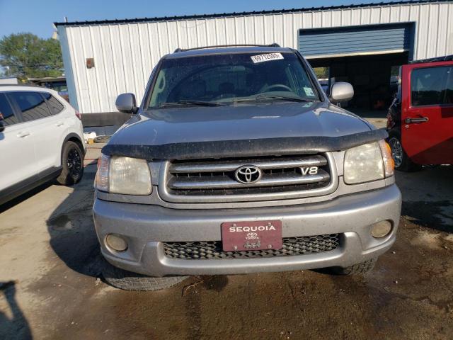 5TDBT48A11S000544 - 2001 TOYOTA SEQUOIA LIMITED GRAY photo 5