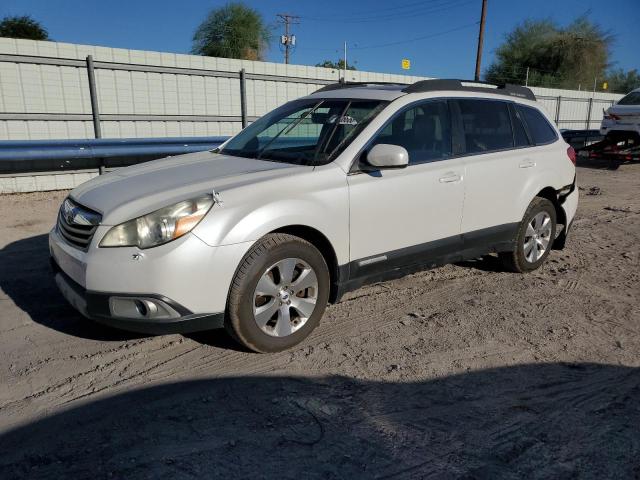 4S4BREKC0C2273172 - 2012 SUBARU OUTBACK 3.6R LIMITED WHITE photo 1