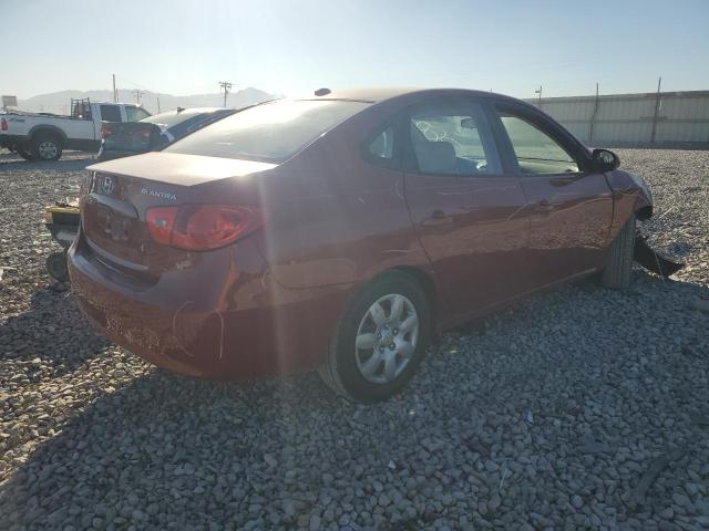 KMHDU46D79U605139 - 2009 HYUNDAI ELANTRA GLS RED photo 3