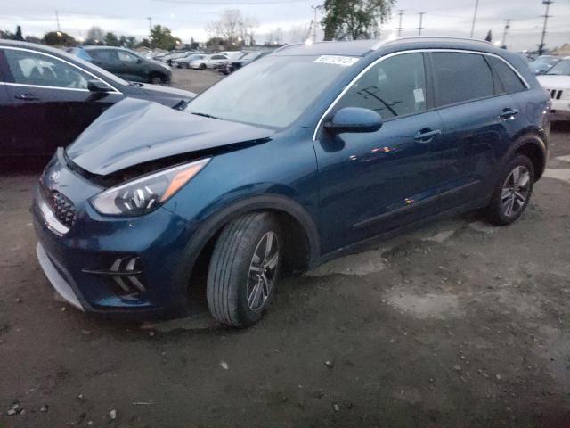 KNDCB3LC2L5440081 - 2020 KIA NIRO LX BLUE photo 1