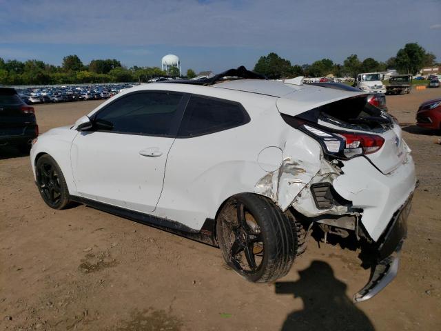 KMHTH6AB0KU013864 - 2019 HYUNDAI VELOSTER TURBO WHITE photo 2