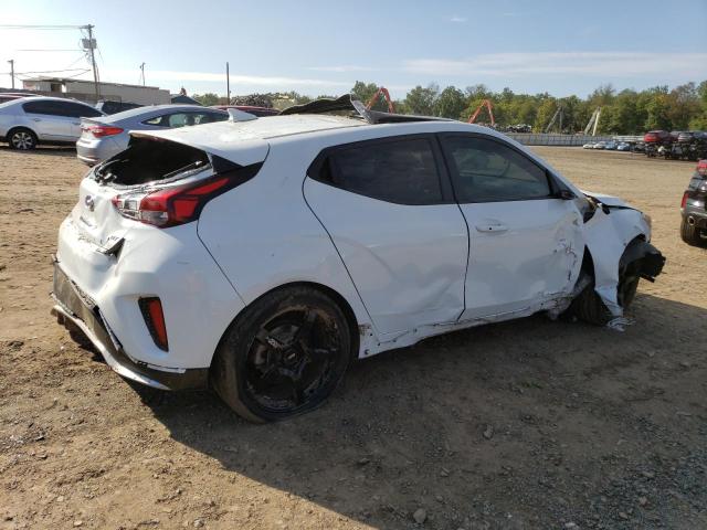 KMHTH6AB0KU013864 - 2019 HYUNDAI VELOSTER TURBO WHITE photo 3