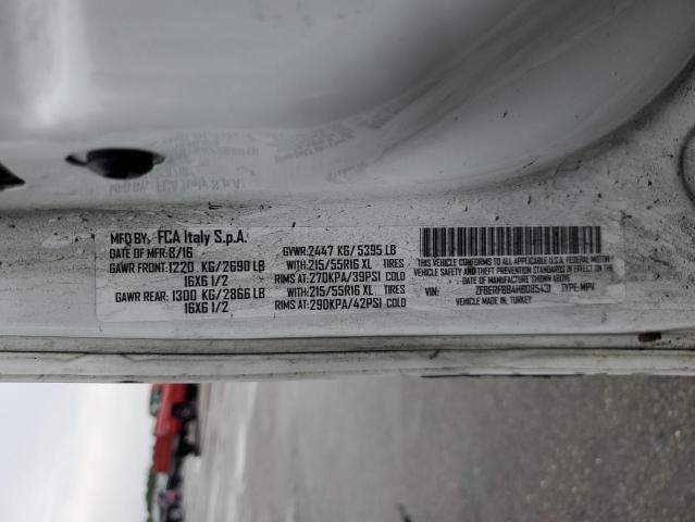 ZFBERFBB4H6D85431 - 2017 RAM PROMASTER SLT Blanc photo 12