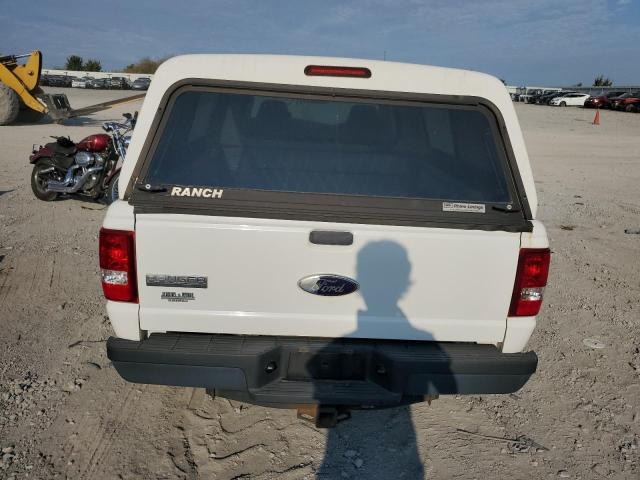 1FTYR14D49PA26729 - 2009 FORD RANGER SUPER CAB WHITE photo 6