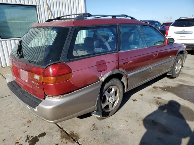 4S3BG6850W7652544 - 1998 SUBARU LEGACY 30TH ANNIVERSARY OUTBACK BURGUNDY photo 3