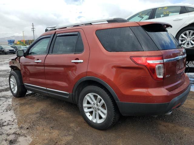 1FM5K7D81EGA08711 - 2014 FORD EXPLORER XLT ORANGE photo 2