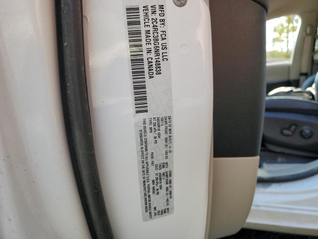 2C4RC3BG6NR148838 - 2022 CHRYSLER PACIFICA TOURING L WHITE photo 14