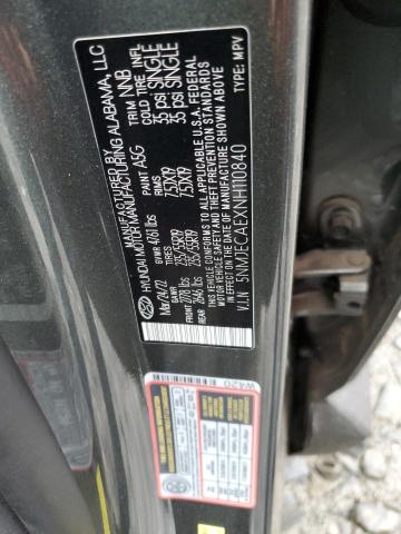 5NMJECAEXNH110840 - 2022 HYUNDAI TUCSON LIMITED GRAY photo 14