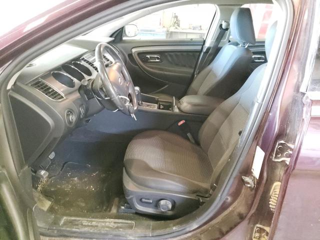 1FAHP2EW8BG129434 - 2011 FORD TAURUS SEL BURGUNDY photo 7