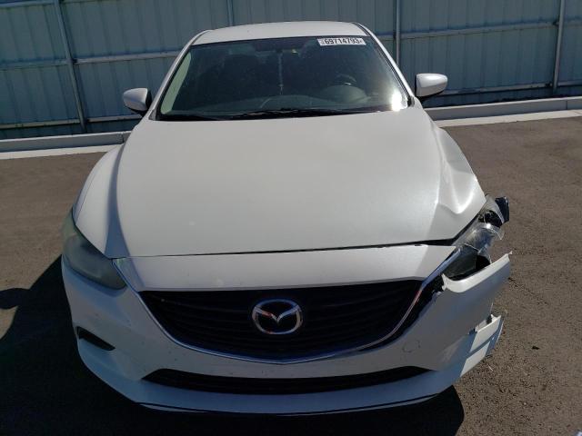 JM1GJ1V51F1217601 - 2015 MAZDA 6 TOURING WHITE photo 5