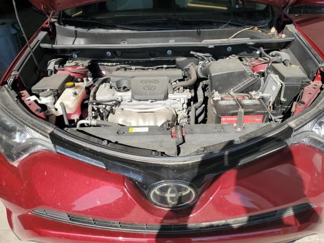 2T3WFREV0JW436703 - 2018 TOYOTA RAV4 ADVENTURE RED photo 12