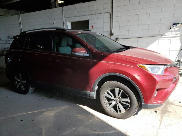 2T3WFREV0JW436703 - 2018 TOYOTA RAV4 ADVENTURE RED photo 4