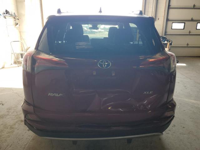 2T3WFREV0JW436703 - 2018 TOYOTA RAV4 ADVENTURE RED photo 6