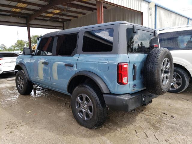 1FMEE5BP1NLB53132 - 2022 FORD BRONCO BASE TEAL photo 2