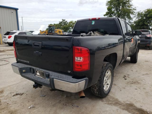 2GCEC19J981240999 - 2008 CHEVROLET SILVERADO C1500 BLACK photo 4