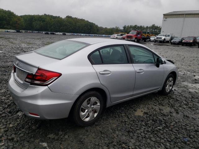 19XFB2F58FE260164 - 2015 HONDA CIVIC LX SILVER photo 3