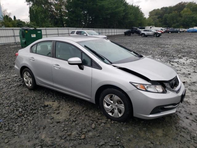 19XFB2F58FE260164 - 2015 HONDA CIVIC LX SILVER photo 4