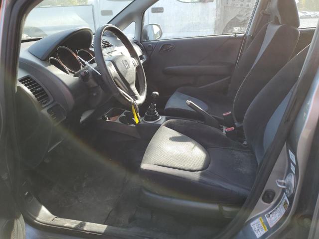 JHMGD37687S049460 - 2007 HONDA FIT S ვერცხლისფერი ფოტო 7