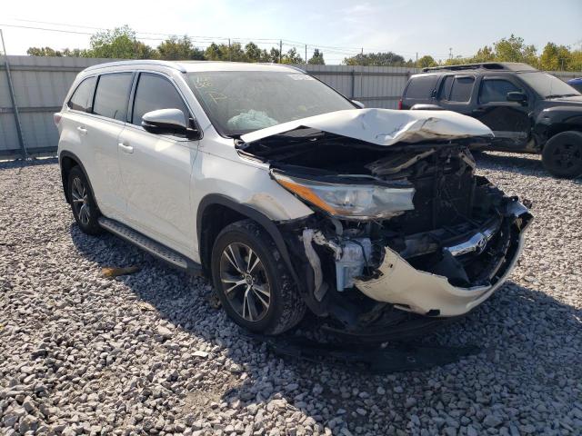 5TDKKRFH3GS502464 - 2016 TOYOTA HIGHLANDER XLE WHITE photo 4