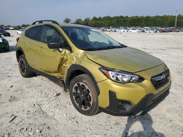 JF2GTABC8MH361522 - 2021 SUBARU CROSSTREK YELLOW photo 4