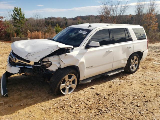 1GNSCBKC4FR239632 - 2015 CHEVROLET TAHOE C1500 LT WHITE photo 1