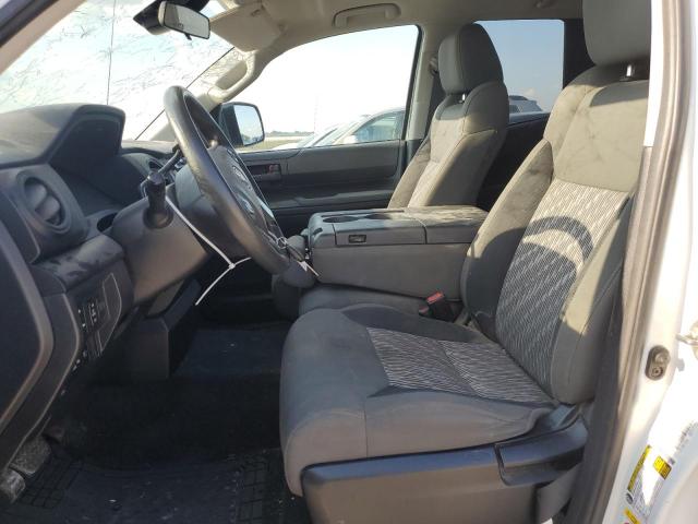 5TFUM5F15KX083907 - 2019 TOYOTA TUNDRA DOUBLE CAB SR/SR5 WHITE photo 7