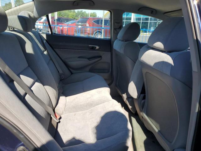 19XFA16549E002905 - 2009 HONDA CIVIC LX Көк фото 10