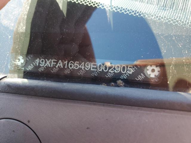 19XFA16549E002905 - 2009 HONDA CIVIC LX Көк фото 13