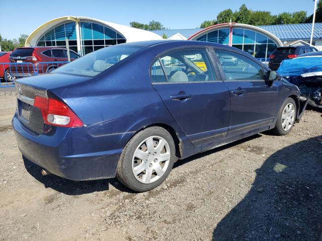 19XFA16549E002905 - 2009 HONDA CIVIC LX Көк фото 3